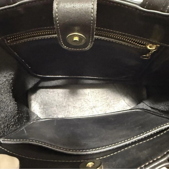 Black Leather Shoulder Bag - Picture 7 of 7